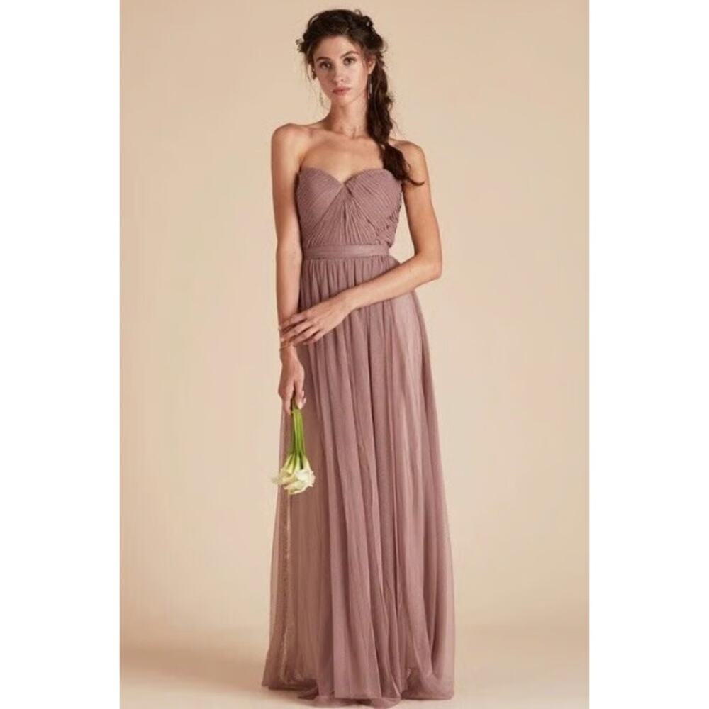 Birdy Grey Christina Sandy Taupe Convertible Dress Size Small in Sandy Taupe